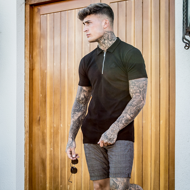 Gatten Polo Shirt - Black