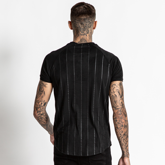 Boulevard Suede Tee - Black