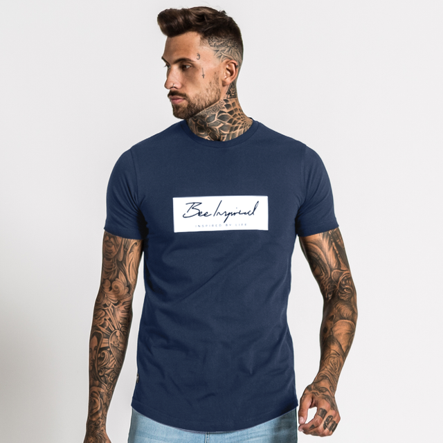 Singel Tee - Navy