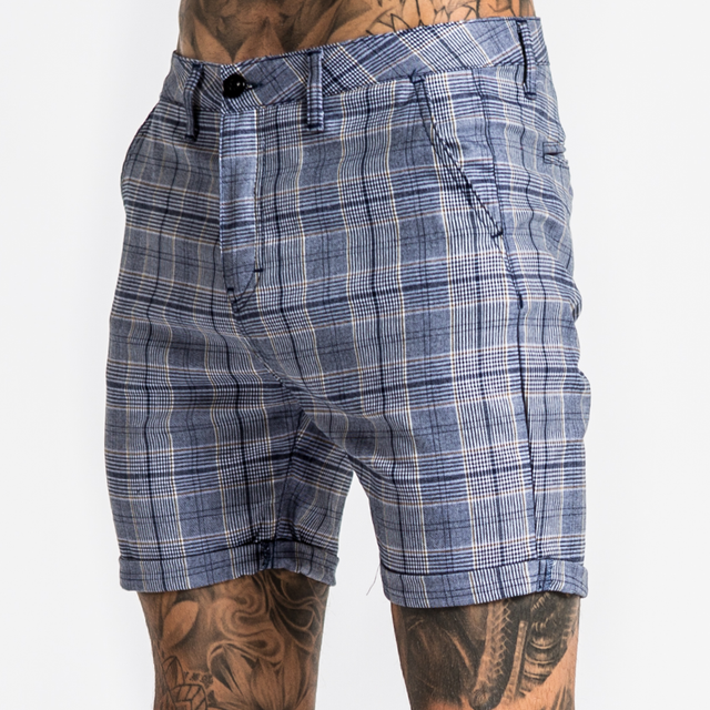 Viera Chino Short - Navy/White/Sand