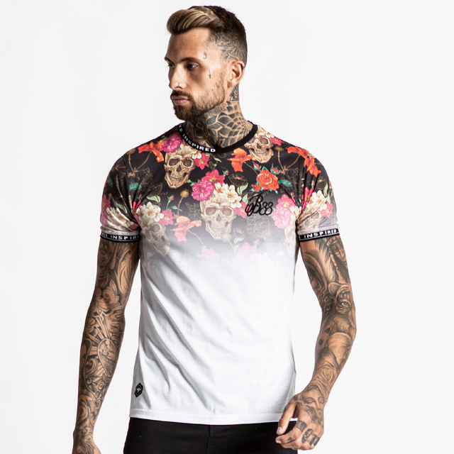 Skull Fade Tee - Multi