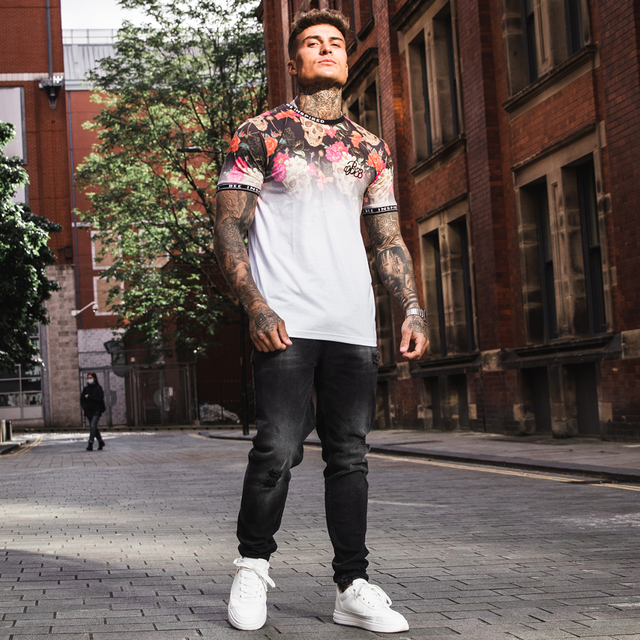 Skull Fade Tee - Multi