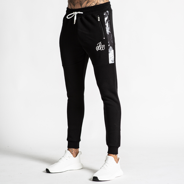 Monochrome Jogpants - Black