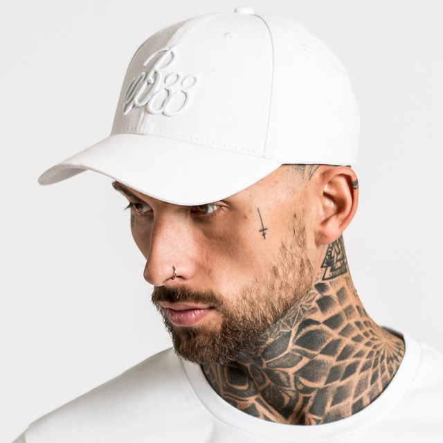 B33 Cap - White/White