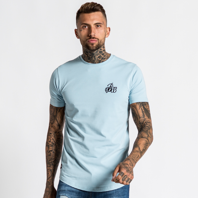 Signature Tee - Sterling Blue