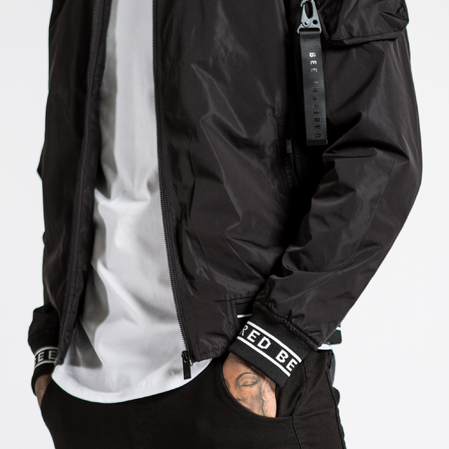 Falcon Bomber Jacket - Black