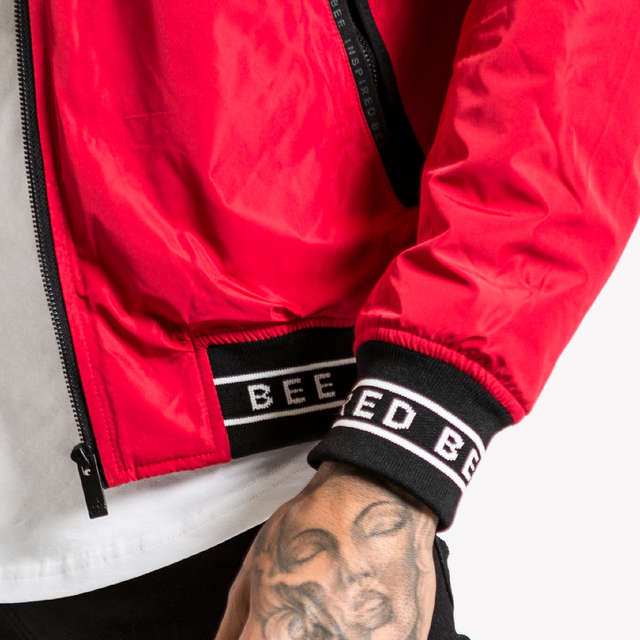 Falcon Bomber Jacket - Red