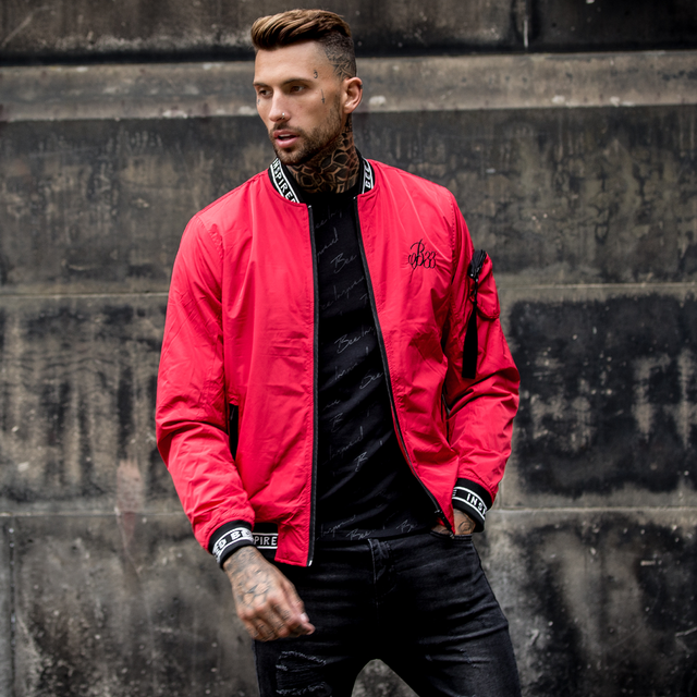 Falcon Bomber Jacket - Red
