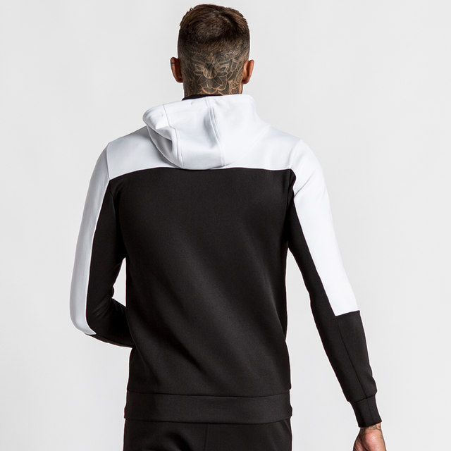 Ashton Hoodie - Black/White