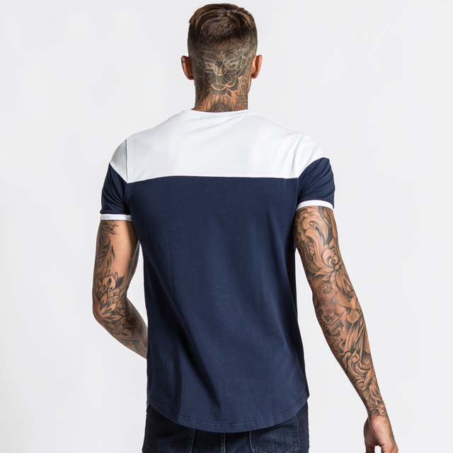 Klass Tee - White/Navy