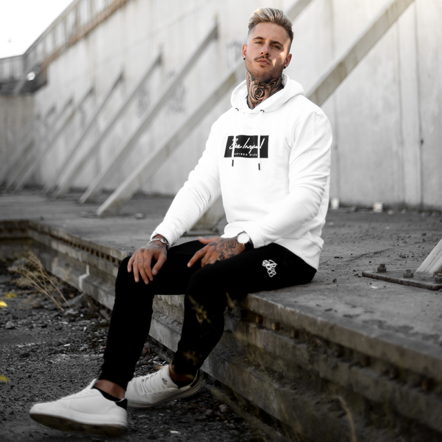 Singel Hoodie - White