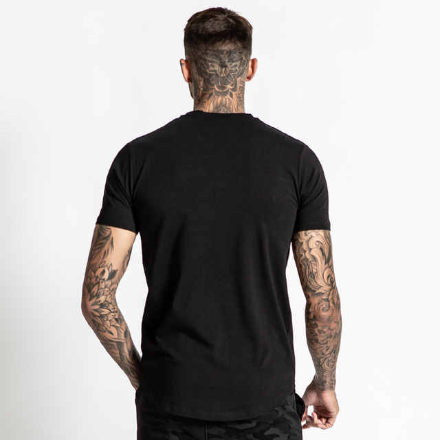 Rokin Tee - Black/Black Camo
