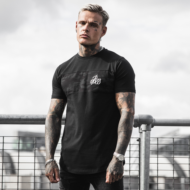 Rokin Tee - Black/Black Camo