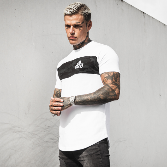 Rokin Tee - White/Black Camo