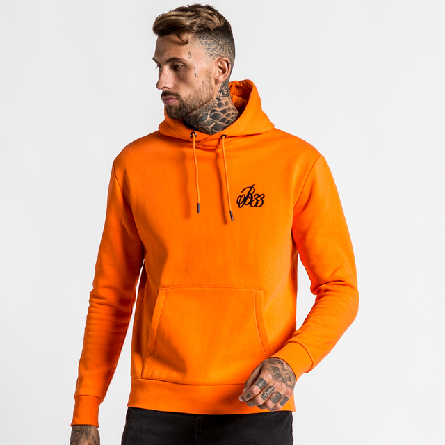 Signature Overhead Hoodie - Orange