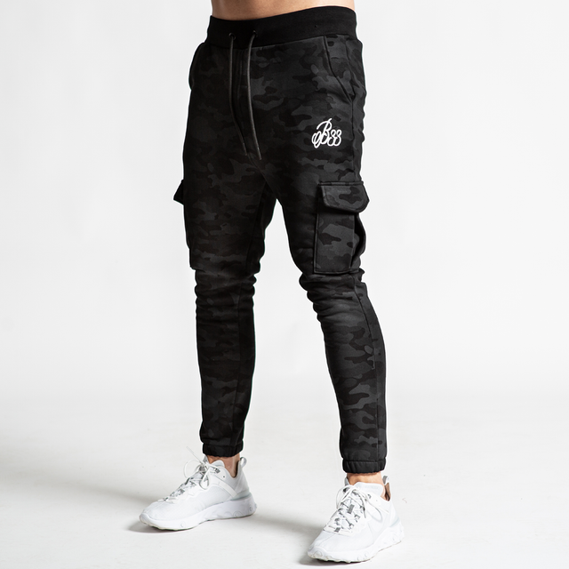 Riga Jogpants - Black Camo