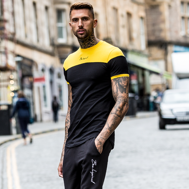 Klass Tee - Black/Yellow