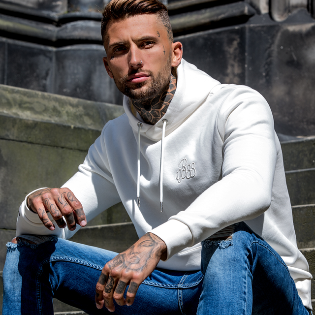 Signature Overhead Hoodie - Ivory