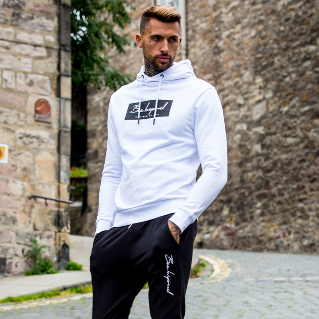 Singel Hoodie - White