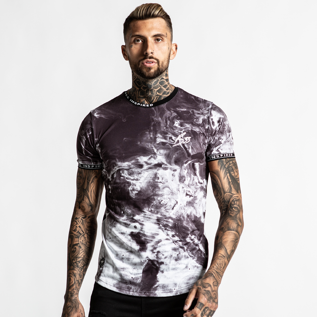 Malen Tee - Black Marble