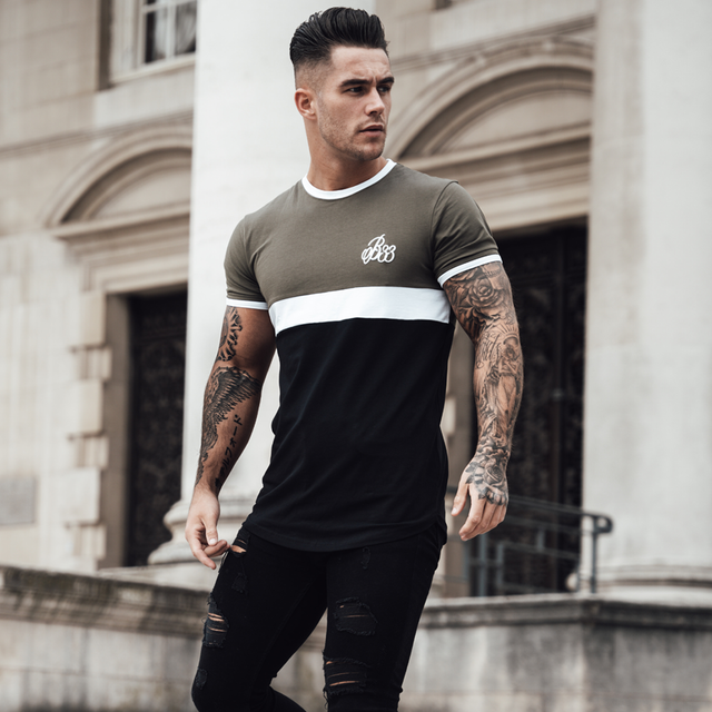 Bentley Tee - Khaki/White/Black