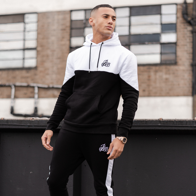 Callao Hoodie - Black/White