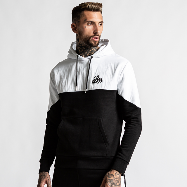 Callao Hoodie - Black/White