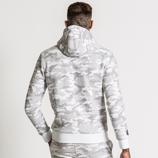 Riga Hoodie - White Camo