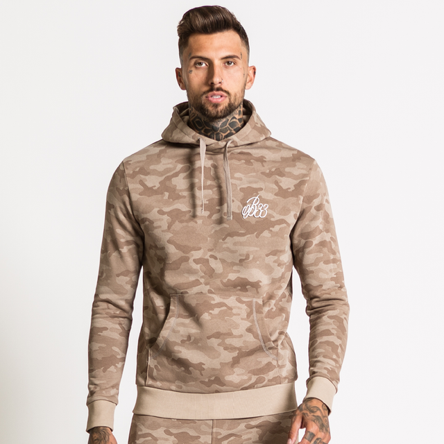 Riga Hoodie - Sand Camo