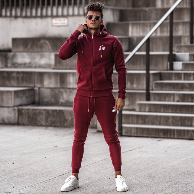 Signature Sweatpants - Burgundy