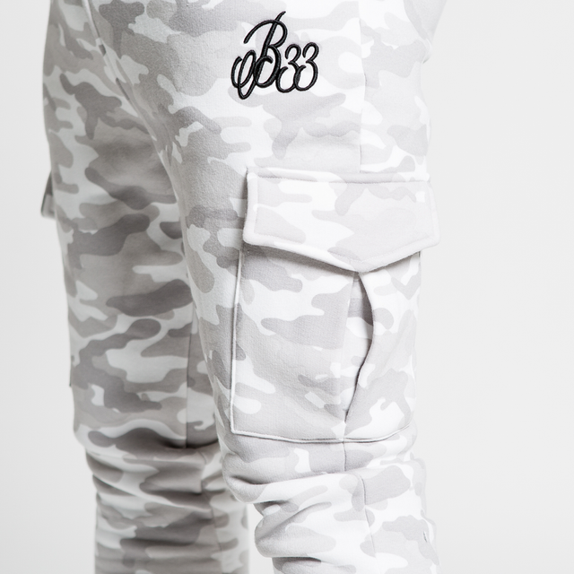 Riga Jogpants - White Camo