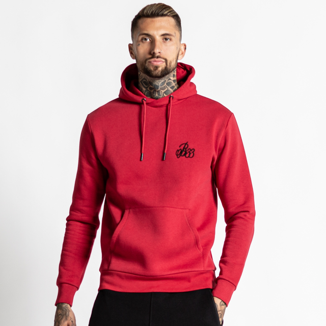 Signature Overhead Hoodie - Chilli Red