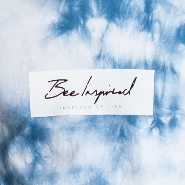 Singel Tee - Blue Tie Dye