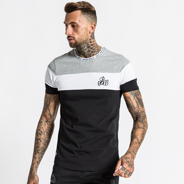 Horizon Tee - Black/Grey/White