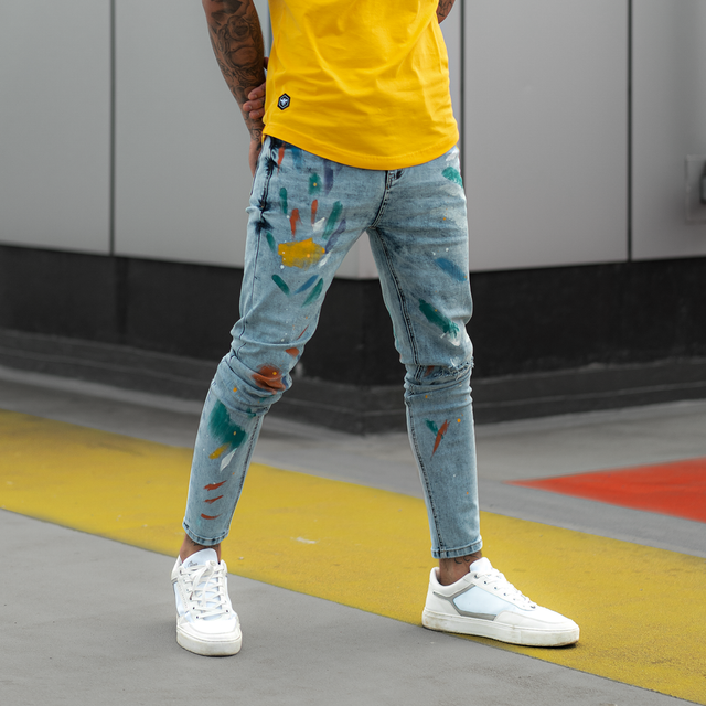 Kelso Relaxed Fit Jeans - Light Blue