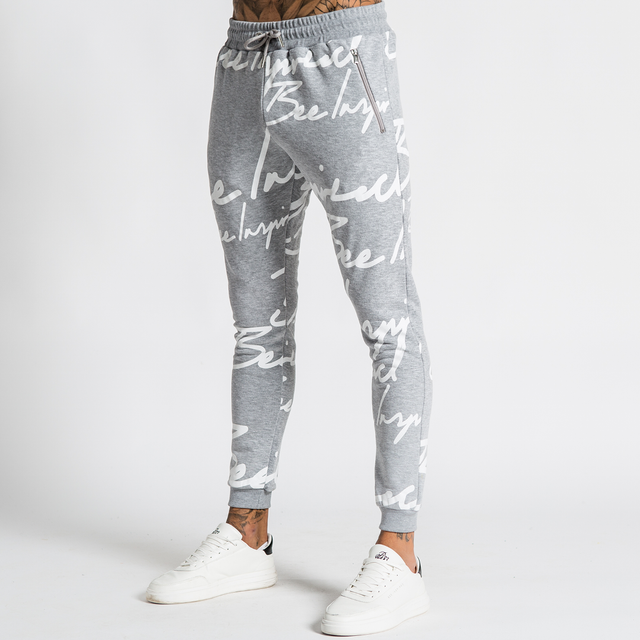 Script Jogpants - Grey