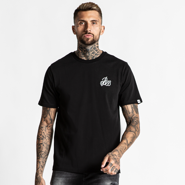 Premium Cotton B33 Tee - Black