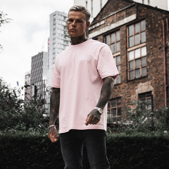 Premium Cotton B33 Tee - Pink