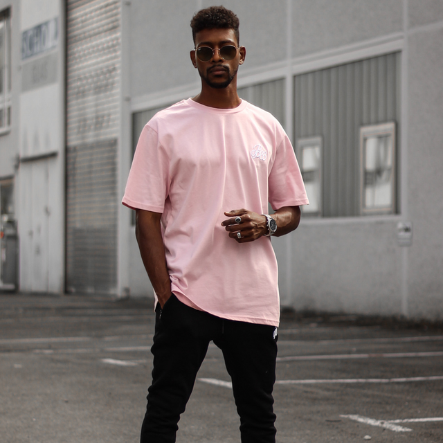 Premium Cotton B33 Tee - Pink