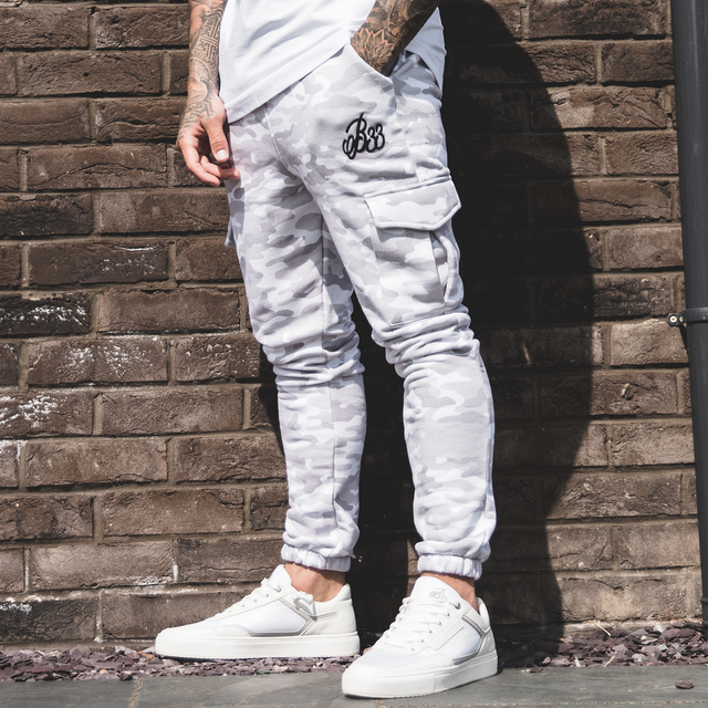 Riga Jogpants - White Camo