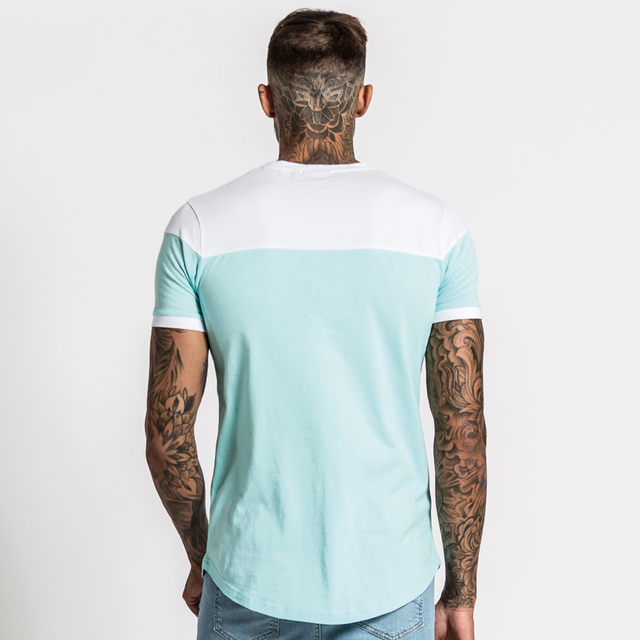 Klass Tee - White/Jade