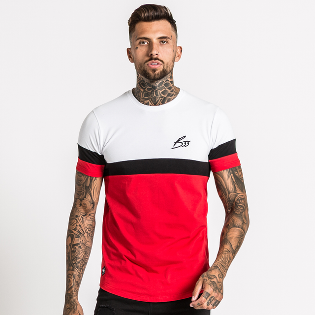 Samsen Tee - Red/White/Black