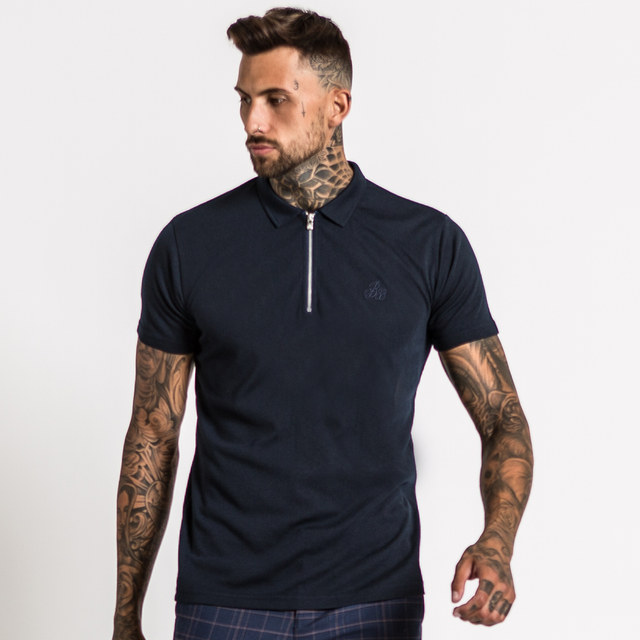 Gatten Polo Shirt - Navy
