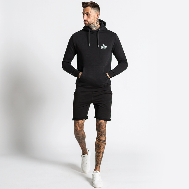 Signature Overhead Hoodie - Black