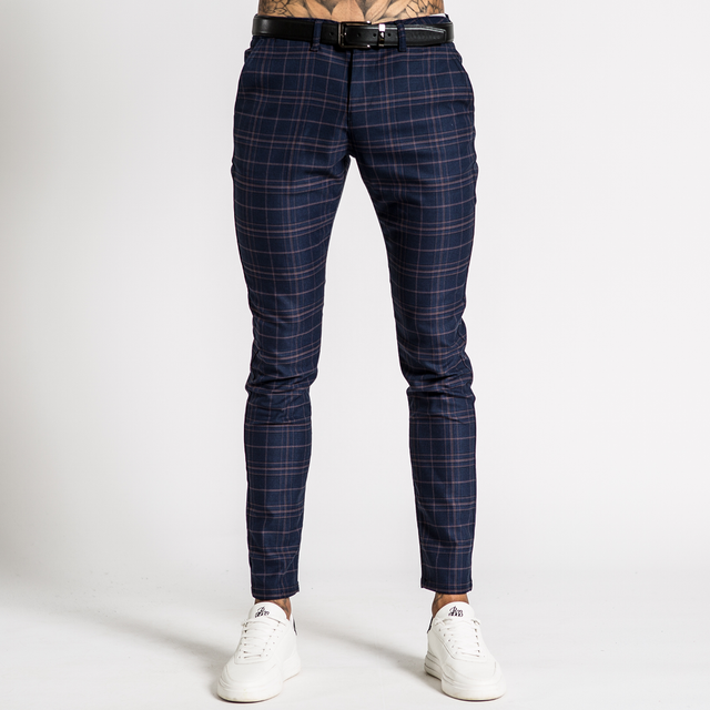 Viera Chino - Navy Check