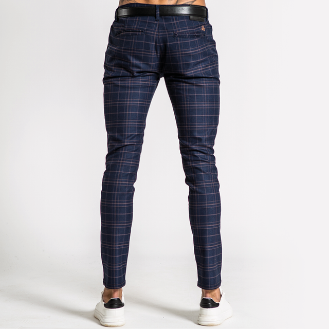 Viera Chino - Navy Check