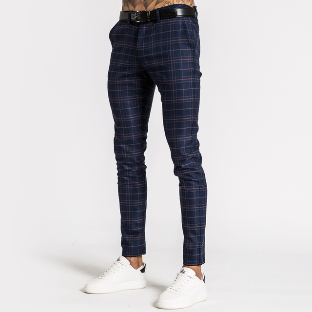 Viera Chino - Navy Check