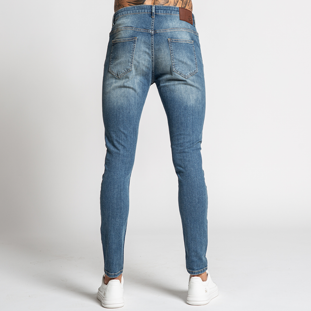 Macon Slim Fit - Signature Mid Blue