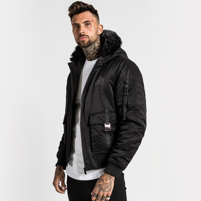 Clayton Bomber Jacket - Black
