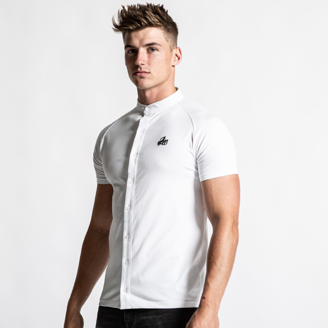 Signature Raglan Shirt - White